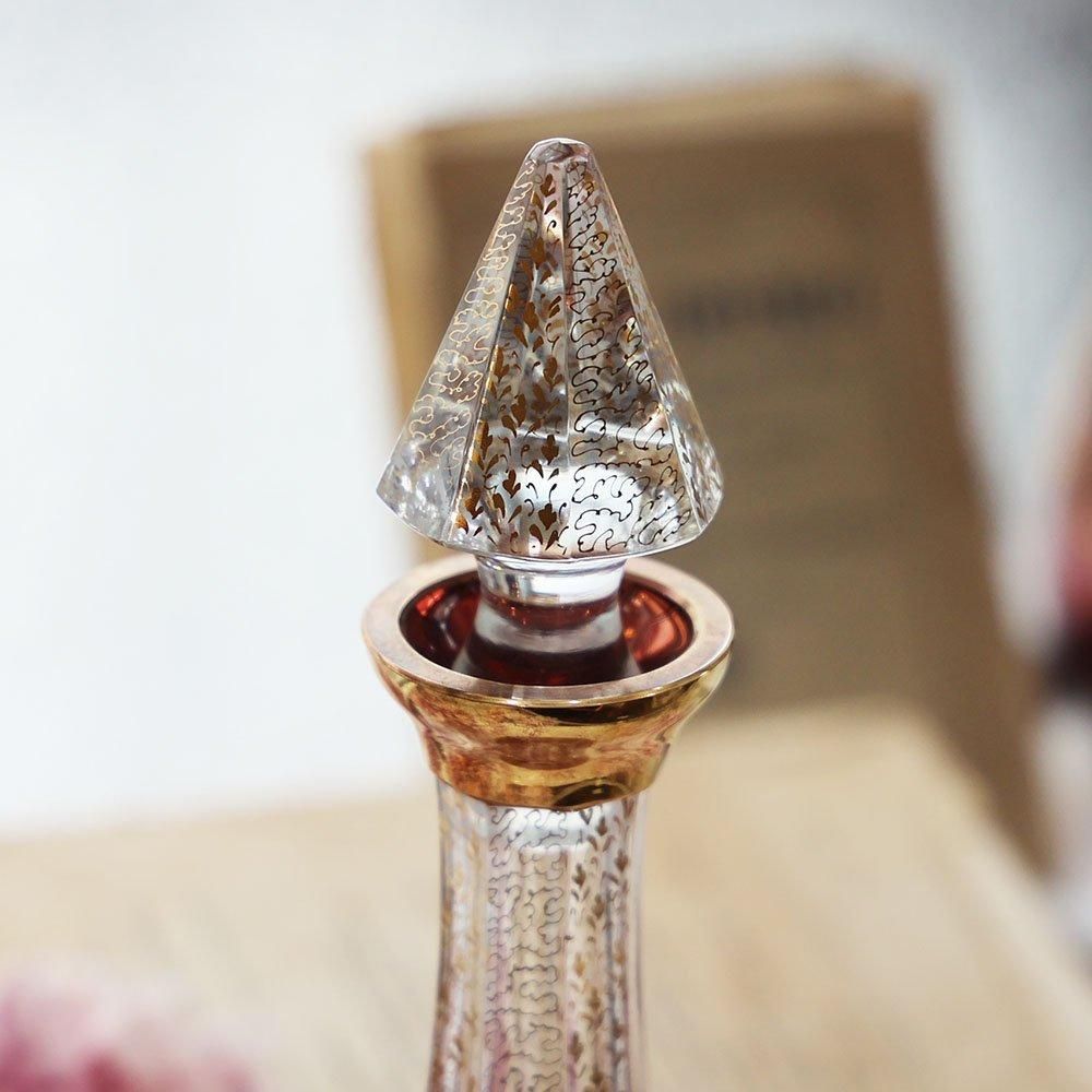 ビンテージ 金彩 花模様 洋風 デカンタ デキャンタ 70905 ビンテージ