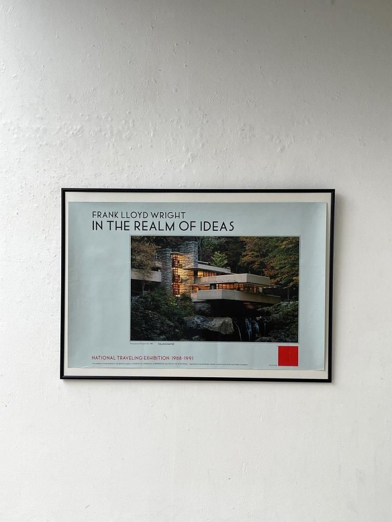 ポスター フランク・ロイド・ライト 送料込み！フランク・ロイド