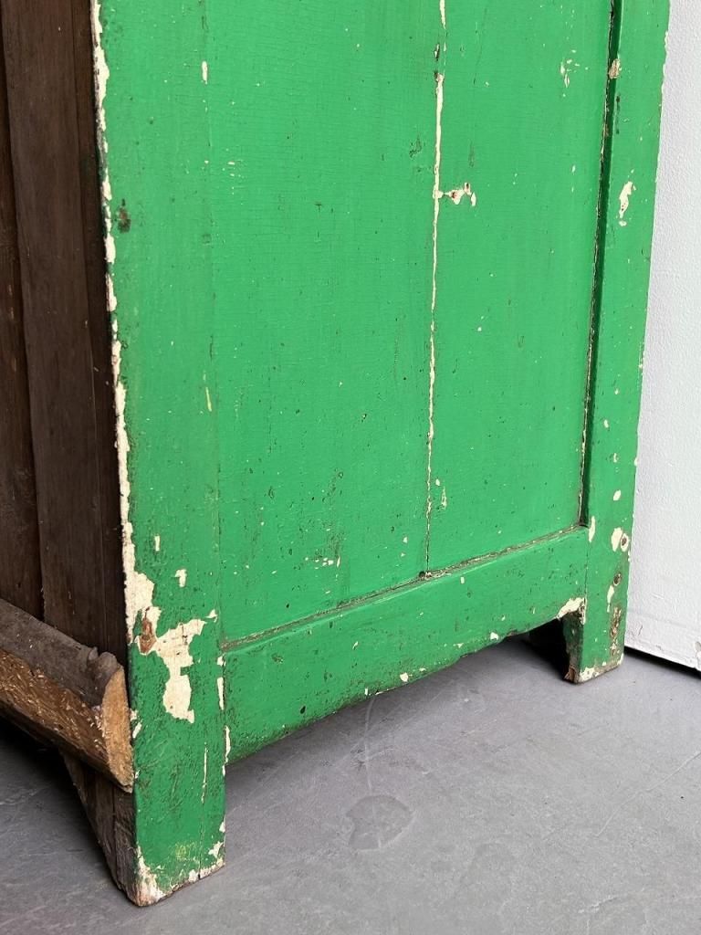 ヴィンテージ シャビー ウッド キャビネット - アンティーク