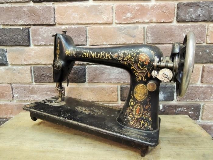 1900's アンティーク SINGER社製 ミシン - アンティーク、ビンテージの