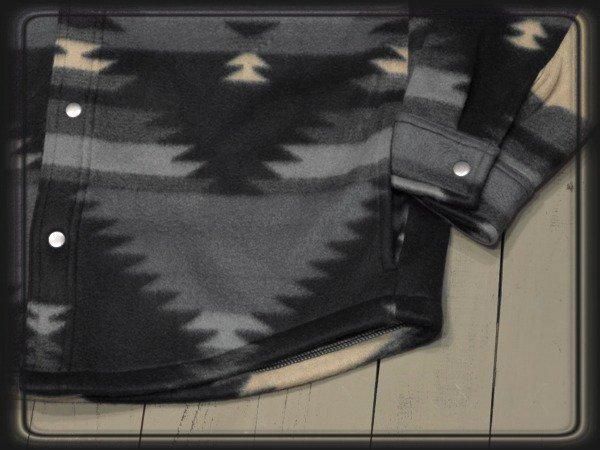 APOLLO 「AZTEC」ネイティブフリースシャツ - アメカジ｜サドルメン