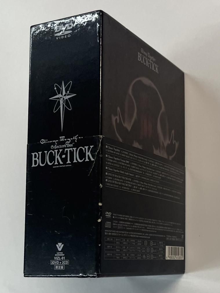 BUCK-TICK 限定DVD BOX Climax Together Collector's Box 帯付 DVD3枚