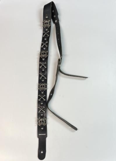 HEATH スカル・ギターストラップ HEATHモデル 髑髏 フェルナンデス