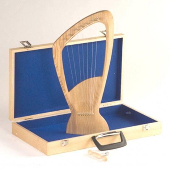 福岡おもちゃ箱】キンダーハープ 7弦 ケース付き | MC55120100