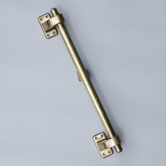 大きな真鍮ドアハンドル ポール形 49cm 英国アンティーク 玄関ドア