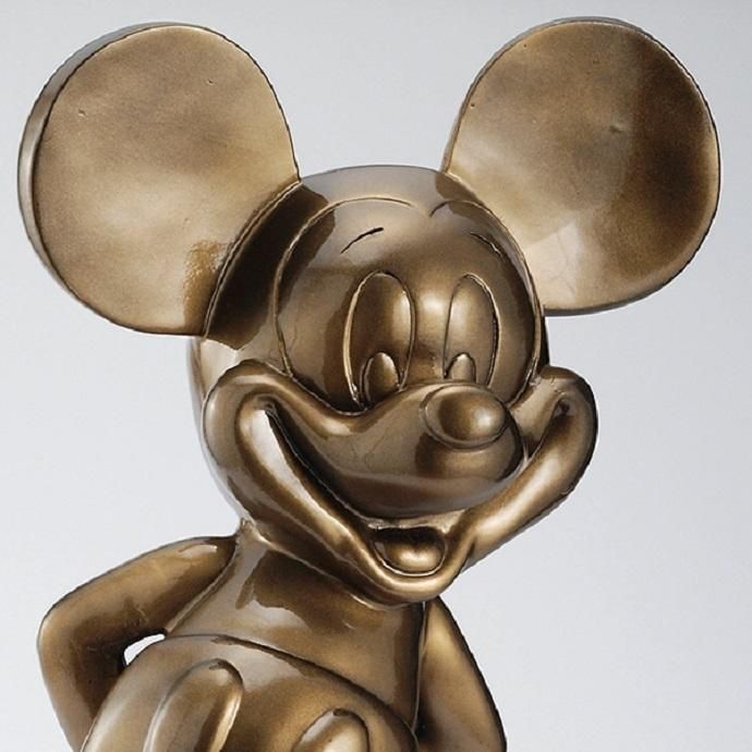 1 / 6 世界1000体限定 ミッキーマウス 特大 ブロンズ像 高さ52cm 1
