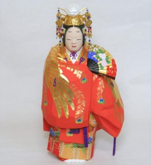 羽衣（9寸）- 奈良一刀彫工房 大林杜寿園