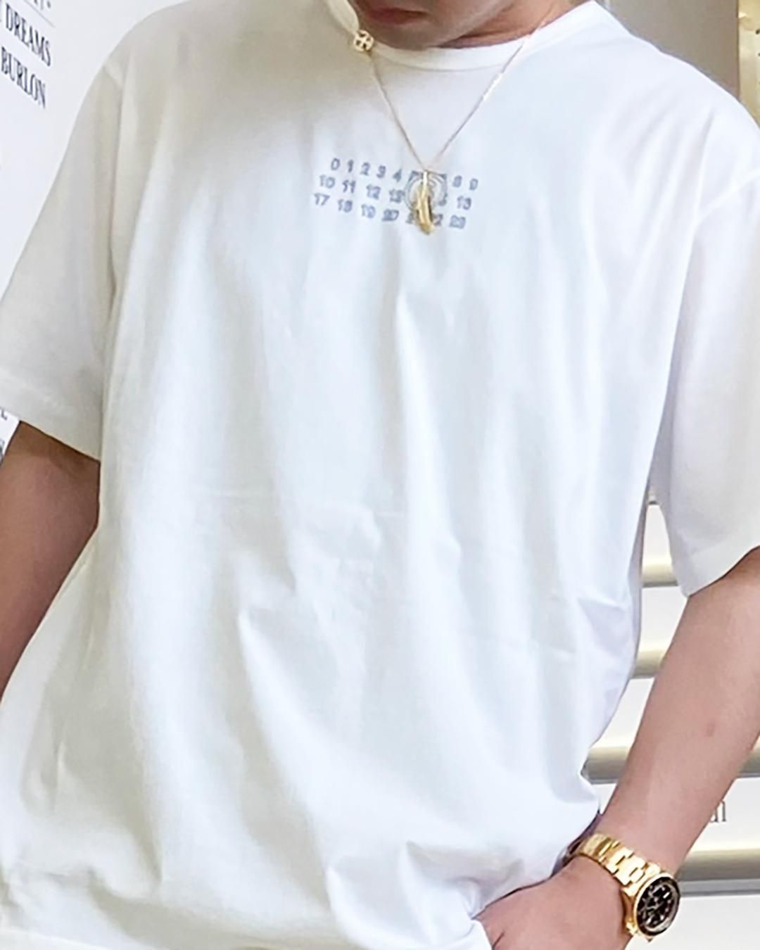 MM6 MAISON MARGIELA｜SS T-SHIRT｜OFF WHITE｜2025秋冬｜正規 通販 S