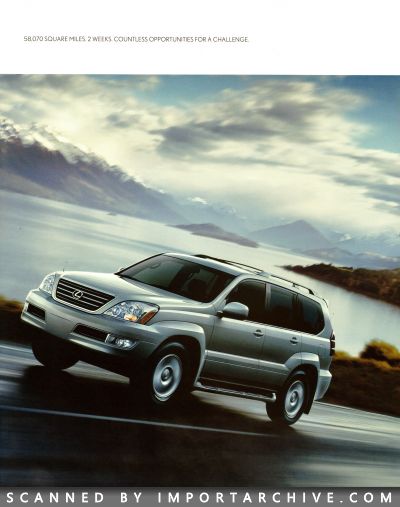 2006 Lexus GX Brochure - ImportArchive