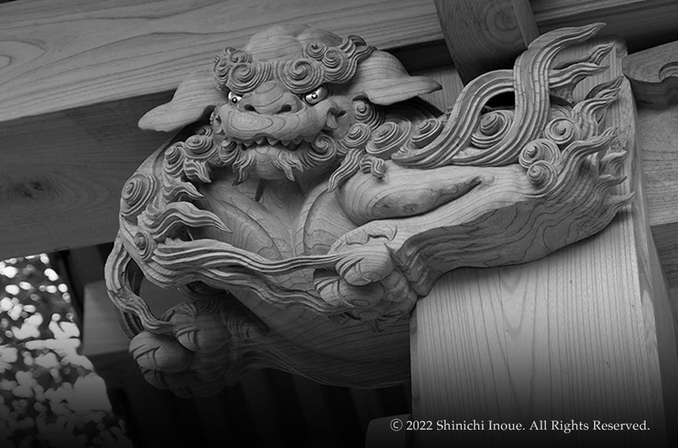 木鼻 - 井上木彫刻工房