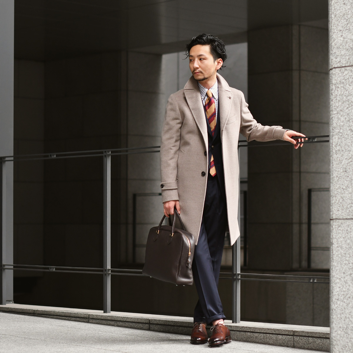 TAGLIATORE タリアトーレ イタリア チェスターコート アルパカ モヘア