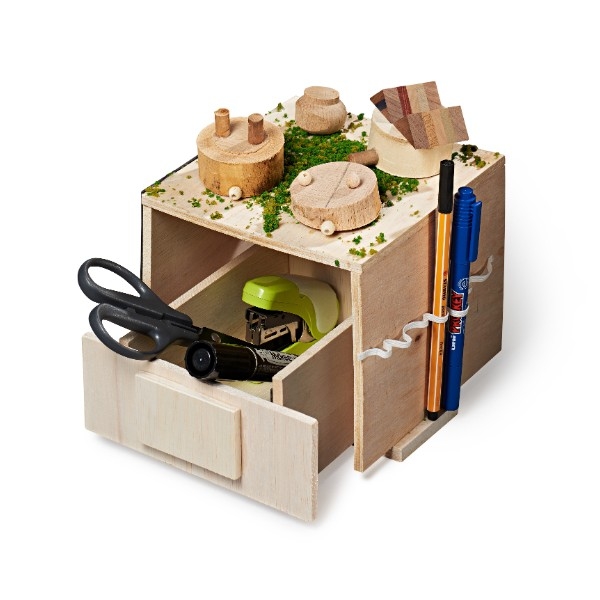 ひも箱パートⅡ からくり箱からくりクラブからくり創作研究会