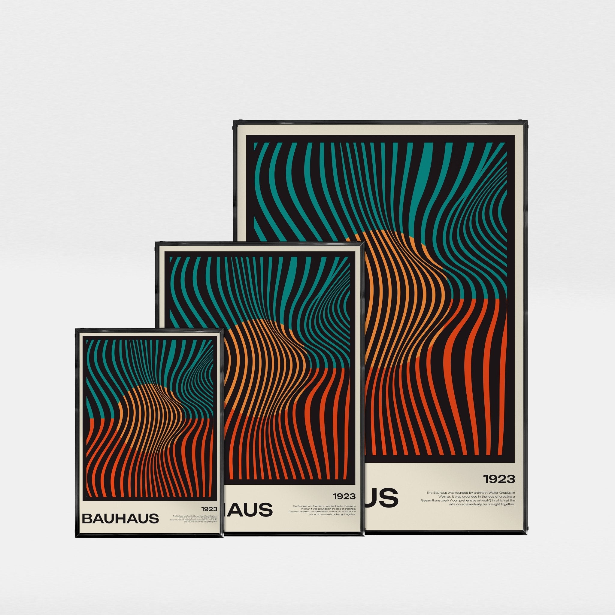 バウハウスデザインポスター – Ink Jp