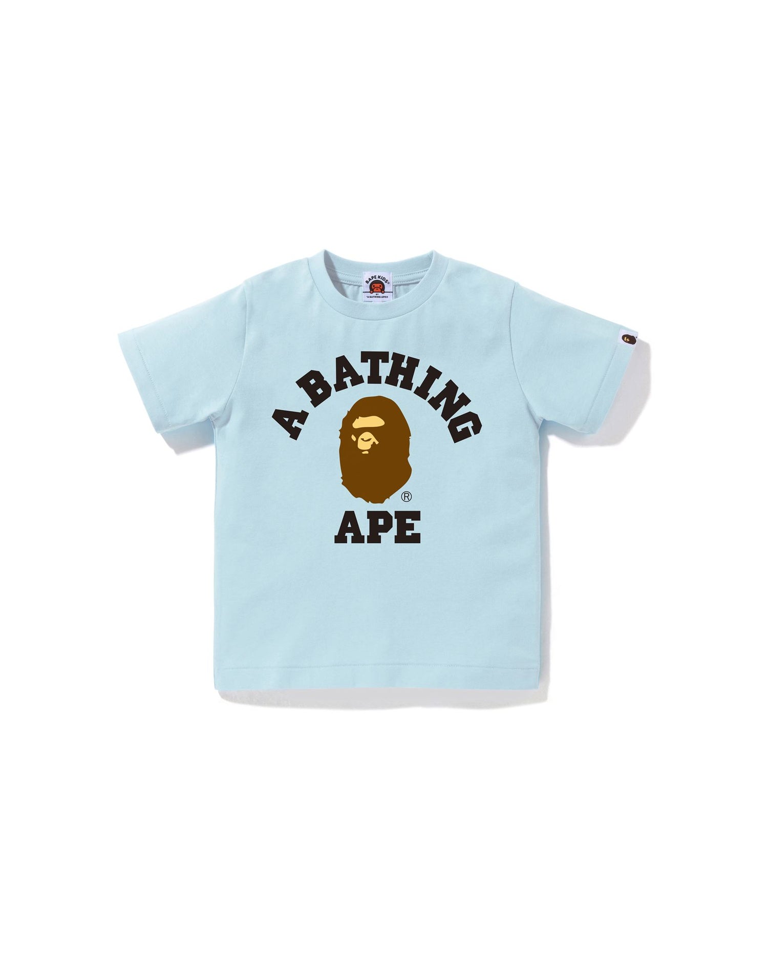 A BATHING APE® Kids College Tee | Bape official website – INT.BAPE.COM