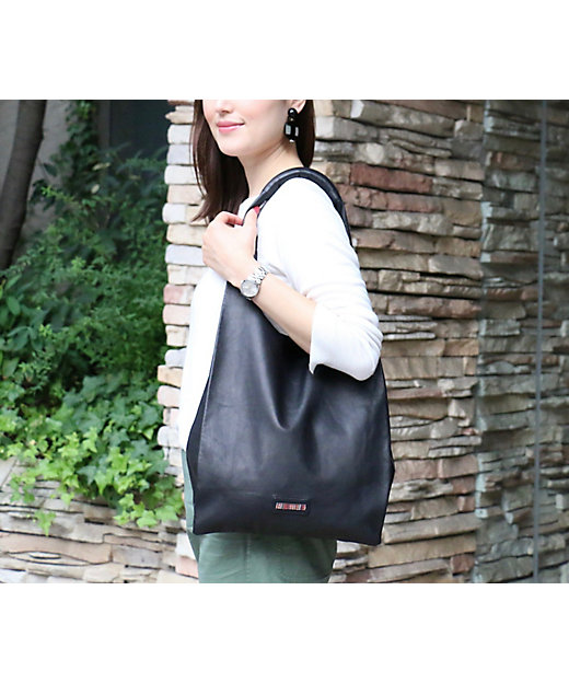 シープスキン トートバッグ Airy＿Nile Black | andu