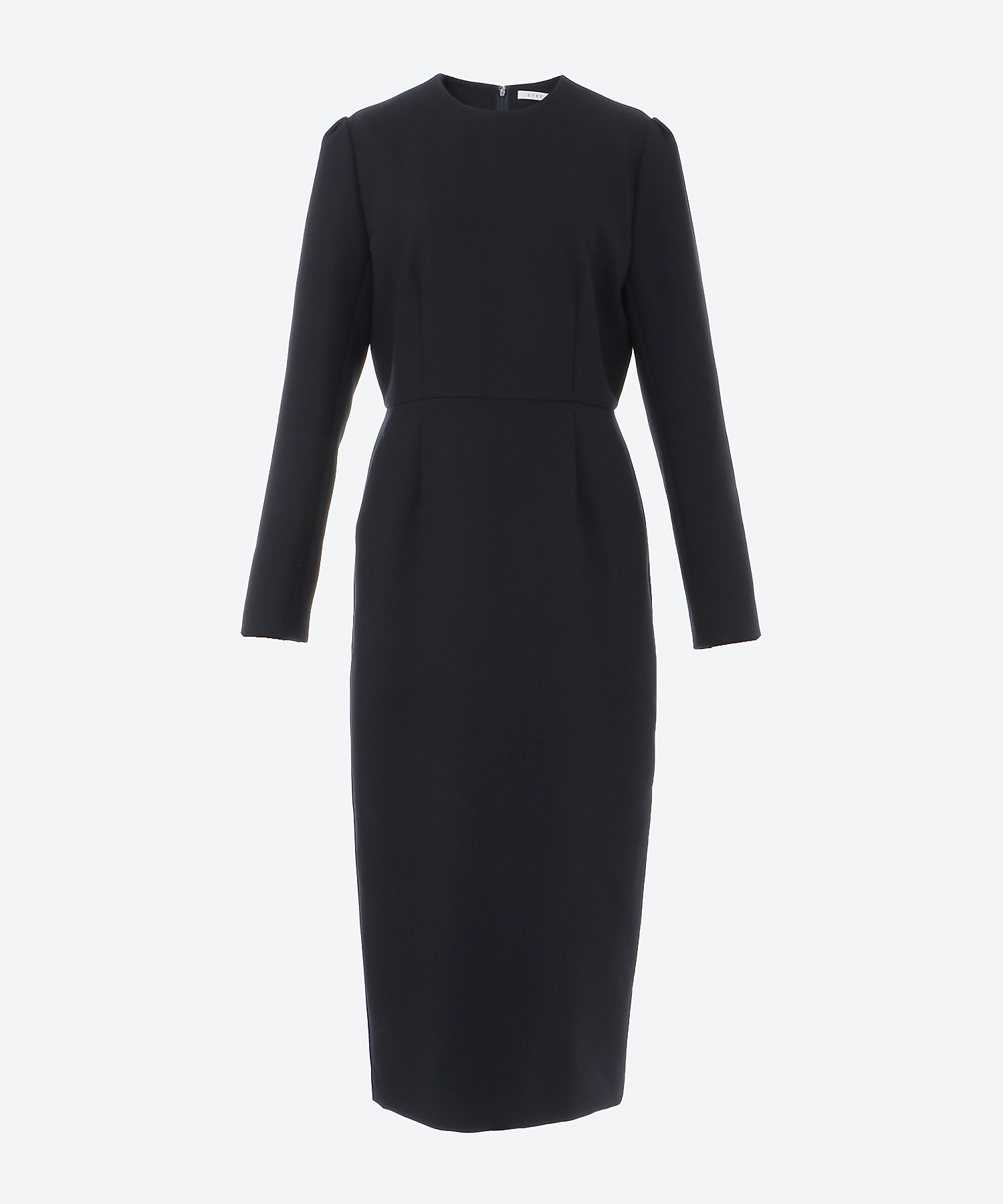 ドレス ダブルクロスドレス SANTEダブルクロスデザインネックドレス(S