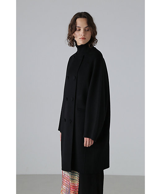 ピュアカシミヤノーカラーコート（5314252905） | ADORE