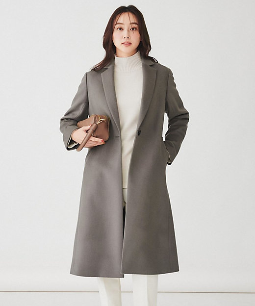 日本製】ウールチェスターコート（2002363348） | UNTITLED