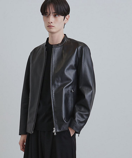 Yoshi☆【リューグーレザーズ】ラムレザーシングルライダース