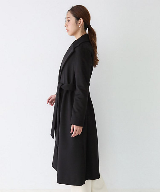 カシミヤ100％／日本製】ロングガウンコート（2002528918