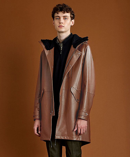 まさや】ディーゼル☆現行 ラムレザー QRコード 羊革 まさや