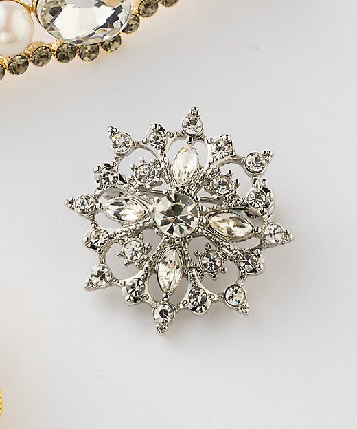 VOGUEBIJOUX ヴォーグビジューブローチ カラーストーン VOGUEBIJOUX