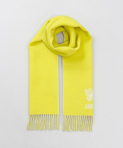 ウールリバーシブルマフラー 2AS 61037 | ANNA SUI (Women