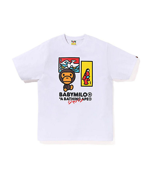 アベイシングエイプ ポケモン Tシャツ milo BAPE ホワイト XL Tシャツ