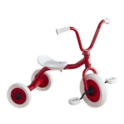 受注商品】ペリカンデザイン三輪車 Vハンドル 赤 | BORNELUND