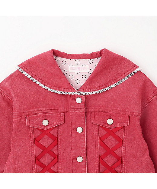 セーラーカラー Gジャン 6061301 | mezzo piano (Baby&Kids