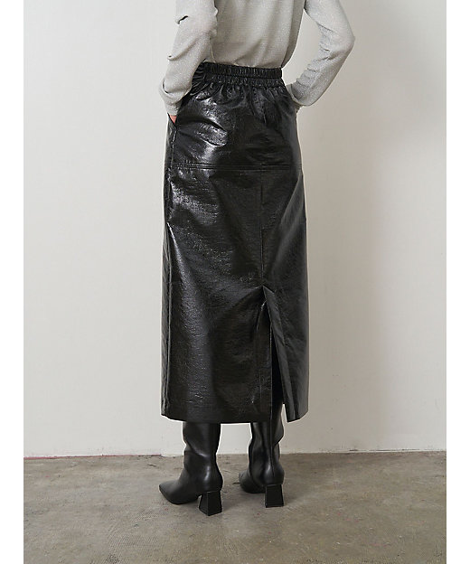 ENAMEL FAUX LEATHER I－LINE SK | ELENDEEK