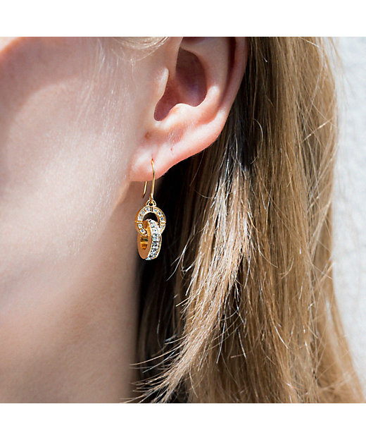 Eternal Miss MAT ピアス ゴールド／クリア | Grosse