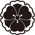 雪輪に剣片喰紋（ゆきわにけんかたばみ）：家紋のいろは