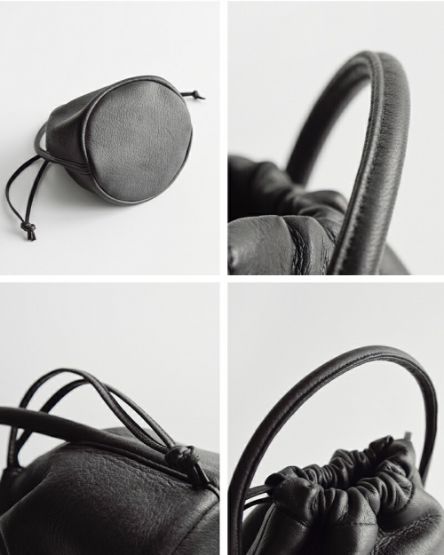 Aeta アエタ DA109 HANDLE POUCH MINI ディアレザー ハンドル ミニ