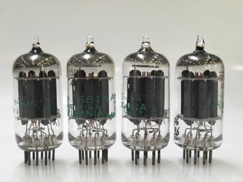 東芝HiFi12AU7A1本 RCA12AU7A 2本 松下12AU7A 2本 東芝HiFi12AU7A1本