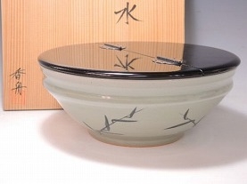 茶道茶碗 高麗写 銘 松の翠 西尾香舟作 【新品未使用】 楽天市場】香舟