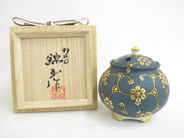 仲田錦玉 渦打青粒香炉】茶道具・煎茶道具の買取実績一覧 - いわの美術