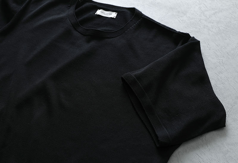 Tシャツ / シルク100％ / ホールガーメント【最短1～最長3営業日出荷