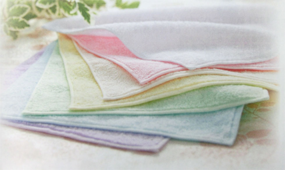 25cm今治製四方ヘムタオルハンカチ（濃色）：サンプル1枚|業務用タオル