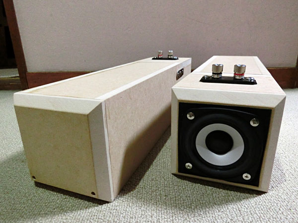 自作スピーカー F フルレンジ密閉型 自作スピーカー TB フルレンジ密閉