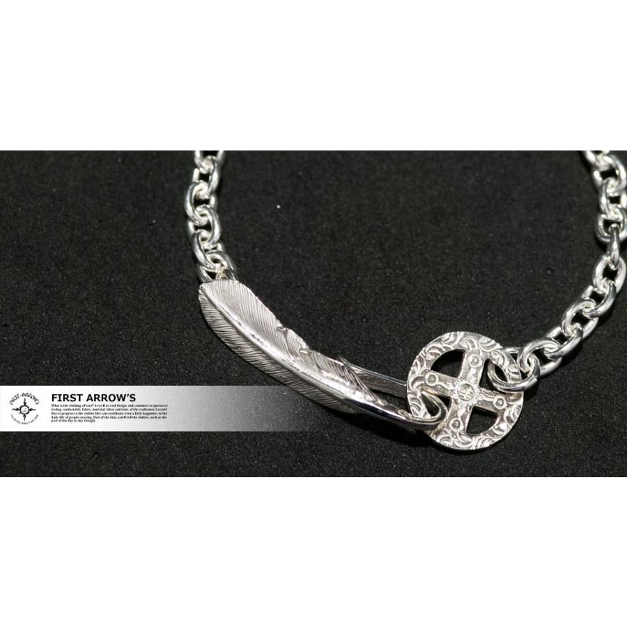 FIRSTARROW'S フェザーフック＋メディスンホイールチェーンブレスレット