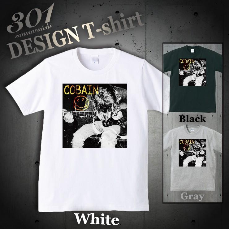 Tシャツ メンズ 半袖 ブランド ユニセックス COBAIN カート・コバーン