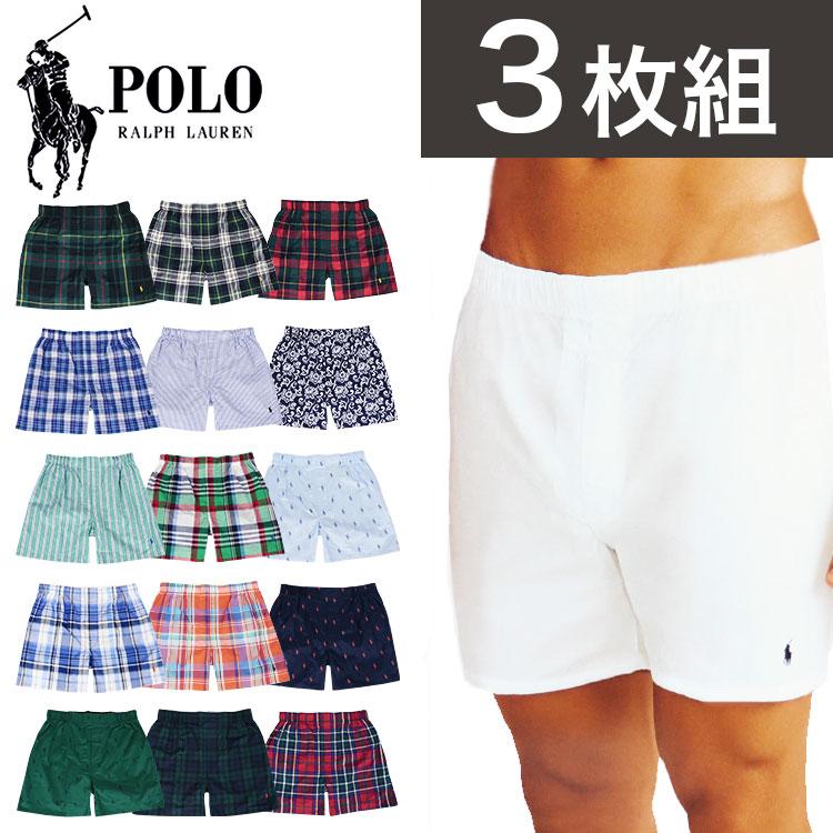 POLO RALPH LAUREN（ポロ・ラルフローレン） 3枚組 トランクス メンズ