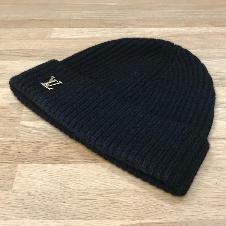 LOUIS VUITTON ブラックニット帽