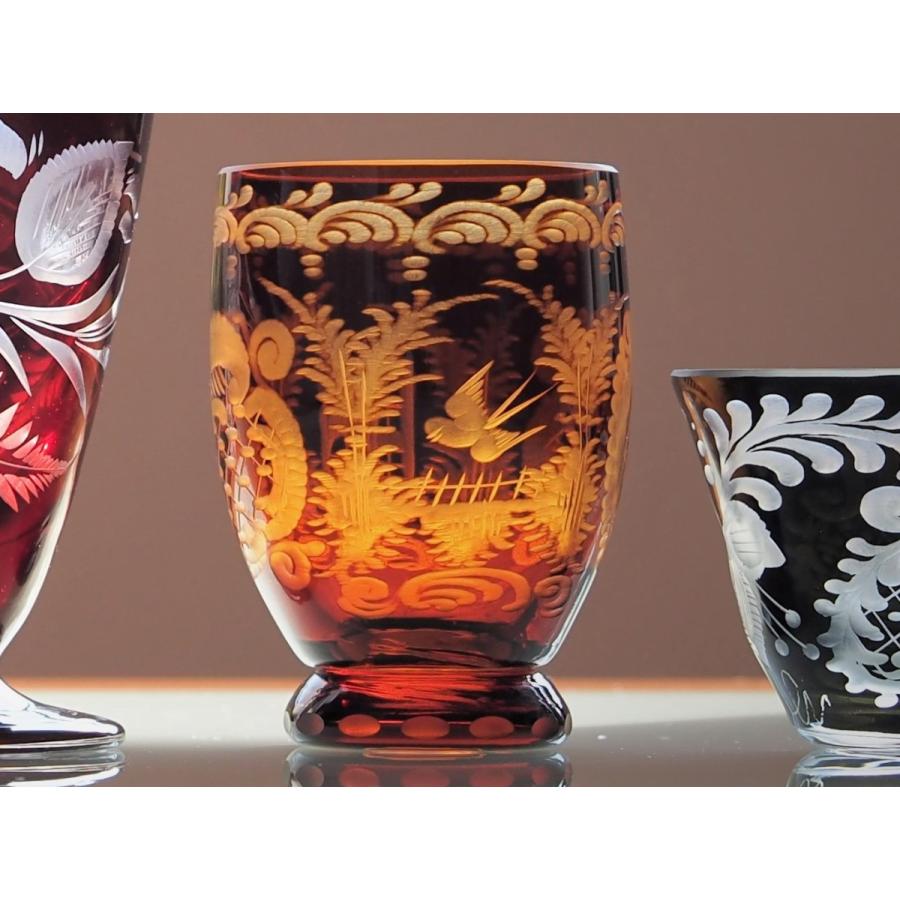 ボヘミアングラス エーゲルマン 冷酒グラスコレクション5個セット EMS