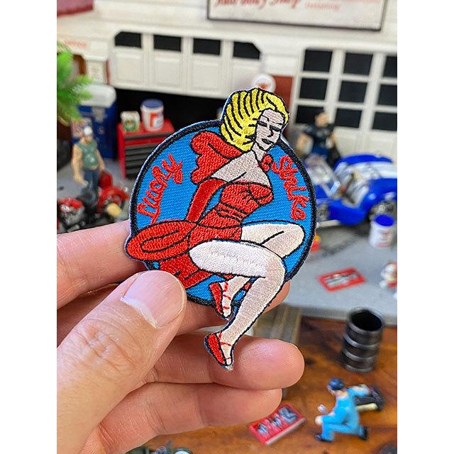 ノーズアート ピンナップガール ミリタリーワッペン （ラッキー