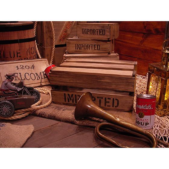 アメリカン レトロ スカシBOX LLサイズ アメリカ雑貨 アメリカン雑貨