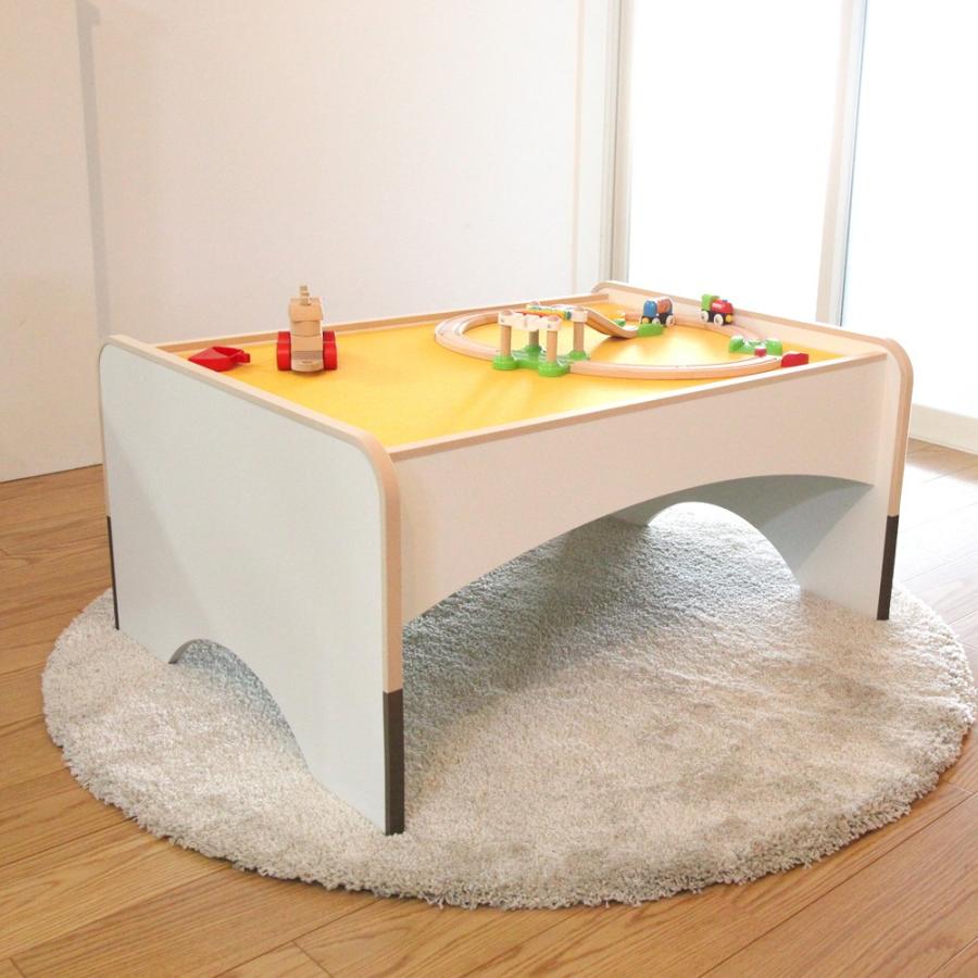 プレイテーブル 幅120cm BRIOセット おもちゃ付き EVAキッズ キッズ