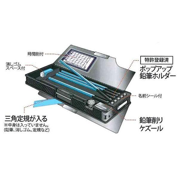 筆箱 ペンケース 小学生 男の子 クツワ 両開き 2ドア ケズール筆入れ