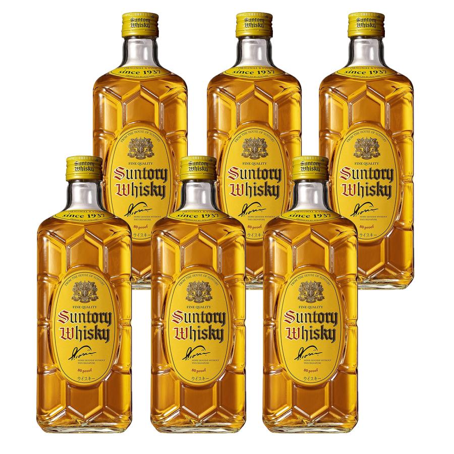 サントリー ウイスキー 角瓶 700ml 6本セット 【公式通販】